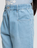 Little M With Pocket Celana Pendek Denim Anak Perempuan