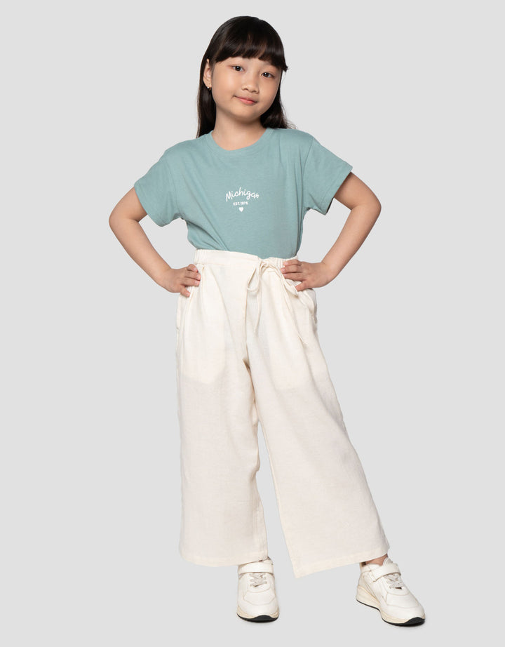 Little M Woven Celana Panjang Anak Perempuan