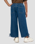 Little M 7/8 Slit Celana Denim Anak Perempuan