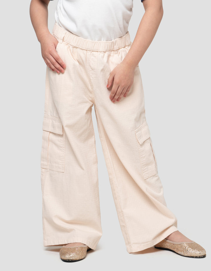 Little M Woven Celana Cargo Anak Perempuan