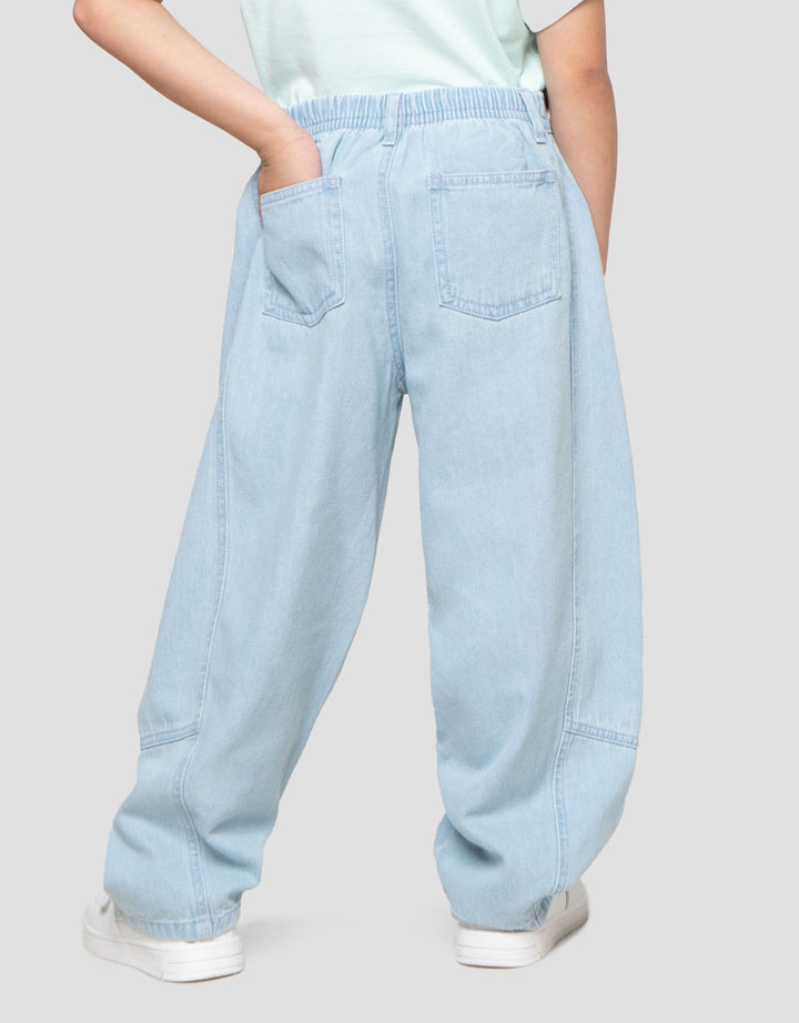 Little M Barrel Celana Denim Anak Perempuan
