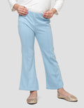 Little M Flare Rayon Spandex Celana Legging Anak Perempuan