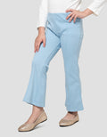 Little M Flare Rayon Spandex Celana Legging Anak Perempuan