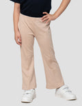 Little M Flare Rayon Spandex Celana Legging Anak Perempuan