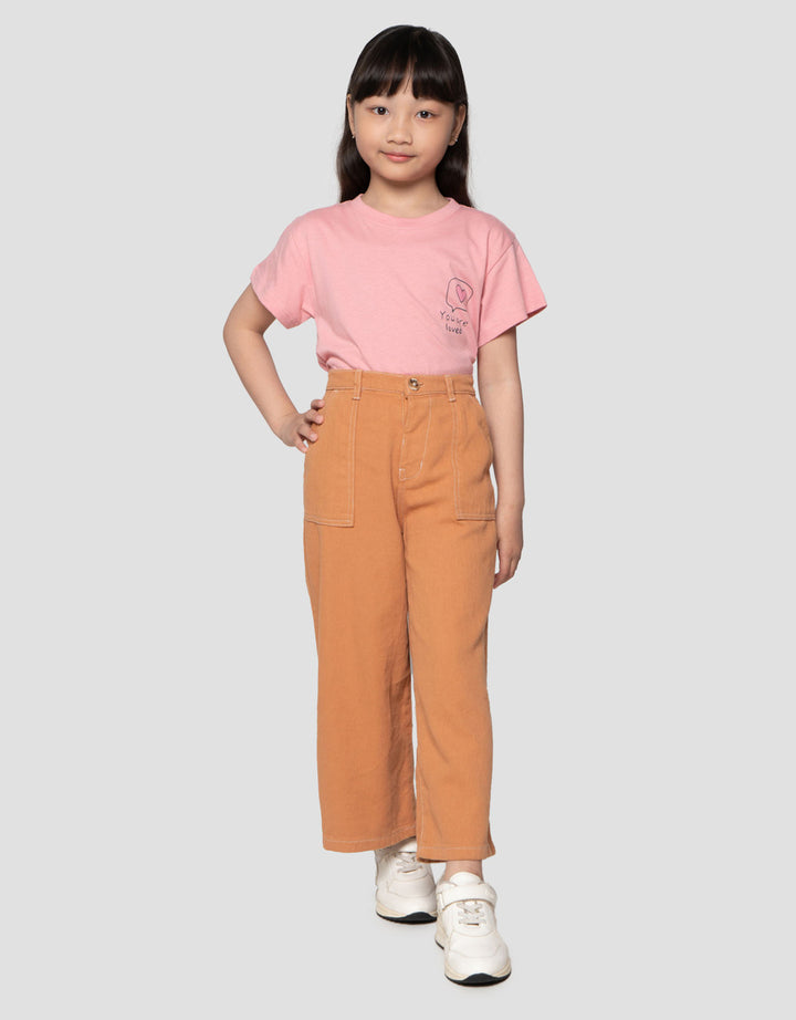 Little M Pocket Celana Panjang Anak Perempuan