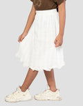 Little M A Line With Ruffle Rok Pendek Anak Perempuan