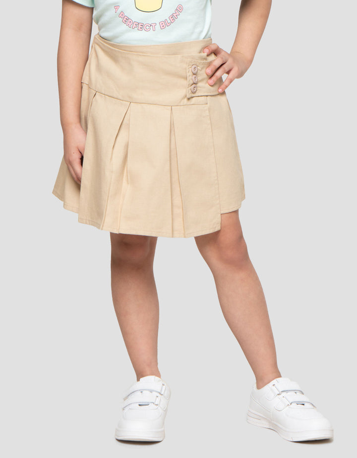 Little M Lipit Kancing Rok Anak Perempuan