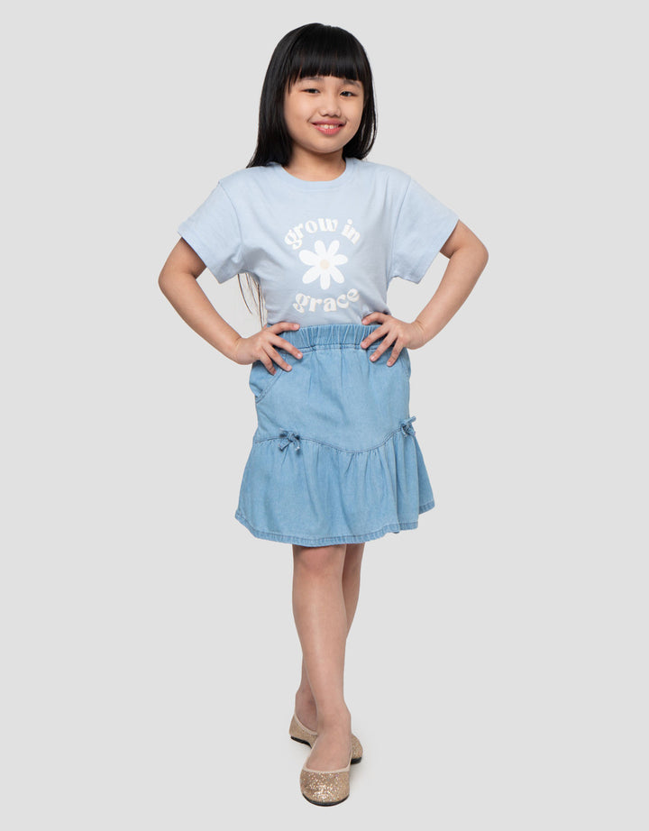 Little M Curve Celana Rok Denim Anak Perempuan