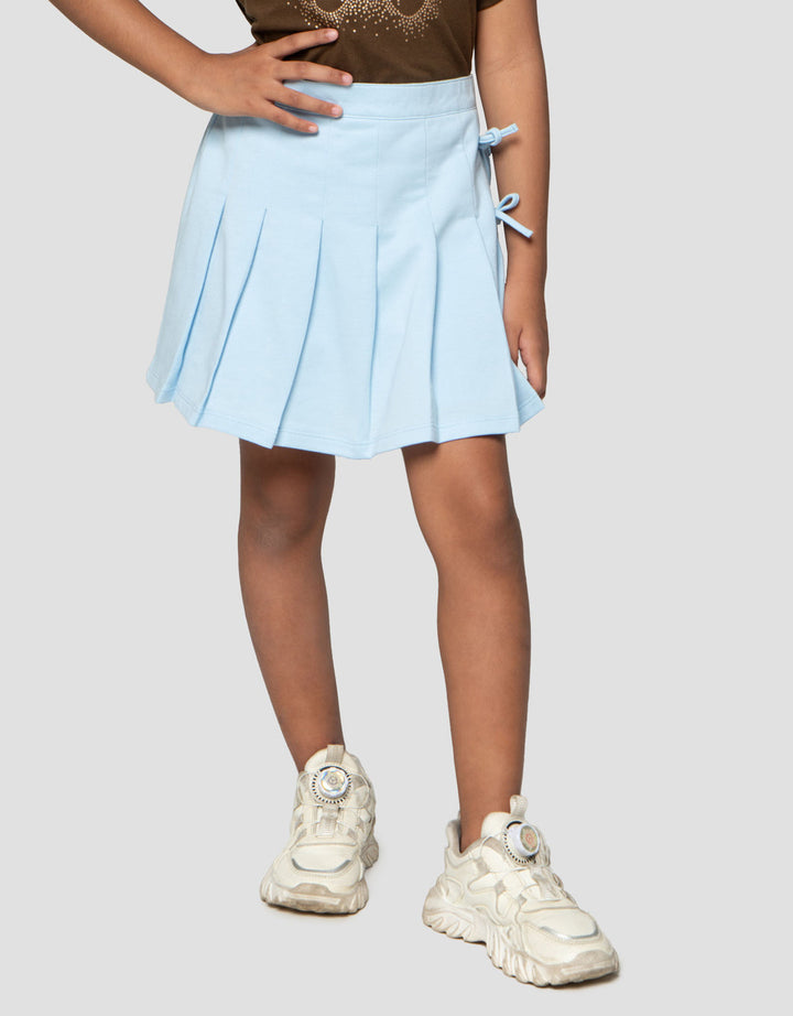 Little M Lipit Knit Skort Anak Perempuan