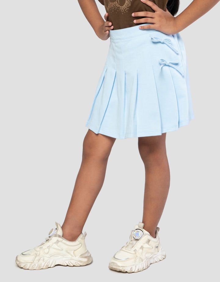 Little M Lipit Knit Skort Anak Perempuan