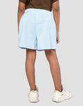 Little M Lipit Knit Skort Anak Perempuan