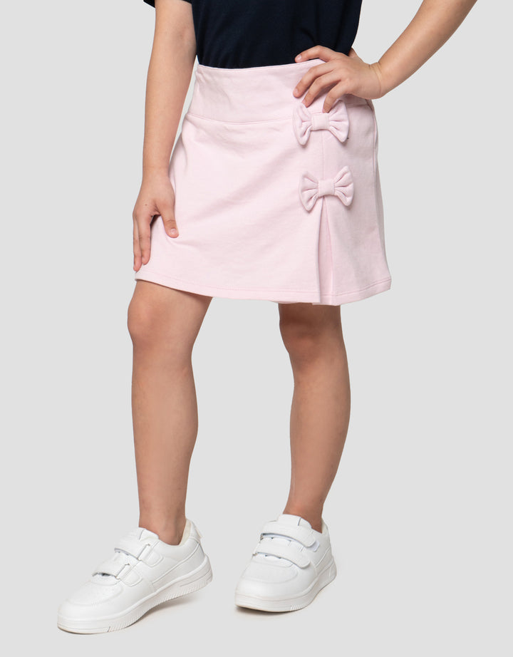 Little M Lipit Knit 2 Rok Celana Anak Perempuan