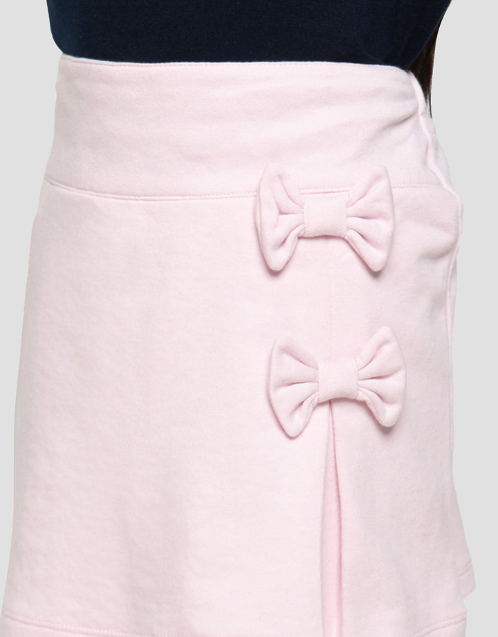 Little M Lipit Knit 2 Rok Celana Anak Perempuan