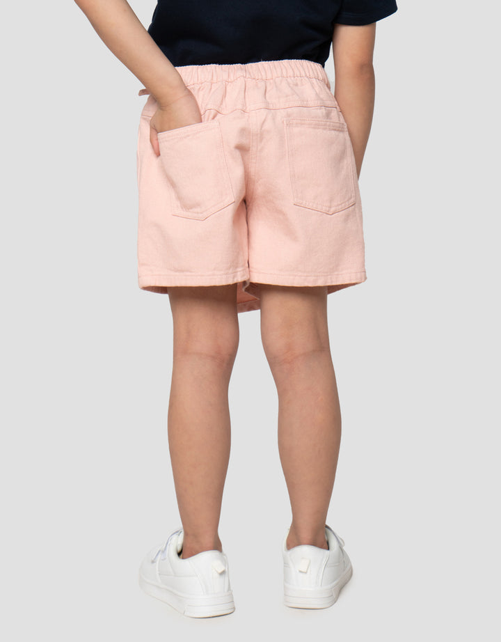Little M Bordir Bunga Rok Celana Anak Perempuan