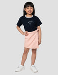 Little M Bordir Bunga Rok Celana Anak Perempuan