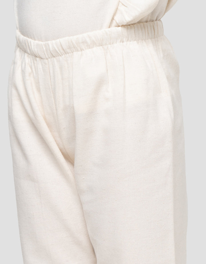 Little M Bordir Setelan Baju Muslim Anak Perempuan