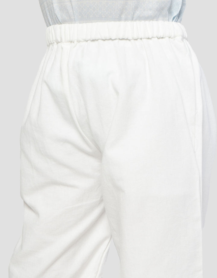 Little M Dobby Print With Tassel Setelen Baju Muslim Anak Perempuan