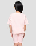 Little M Oversize With Beautiful Pakaian Setelan Anak Perempuan
