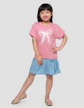 Little M Pita Glitter Kaos Anak Perempuan