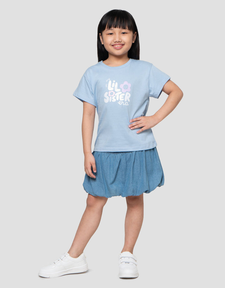 Little M Lil Sister Kaos Anak Perempuan
