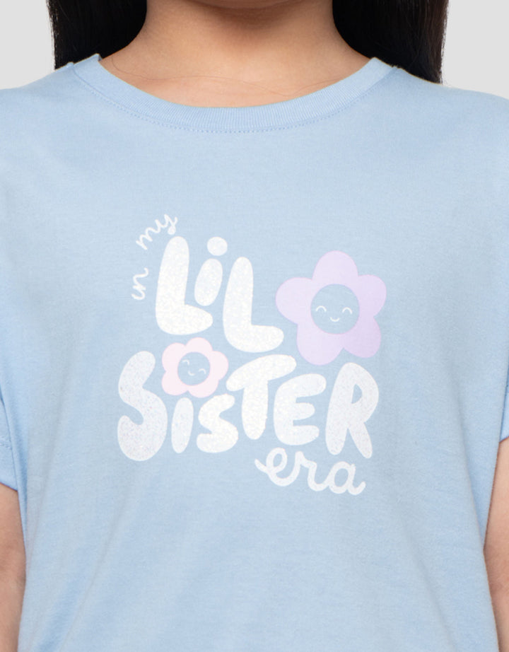 Little M Lil Sister Kaos Anak Perempuan