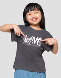Little M Love Pita Kaos Anak Perempuan