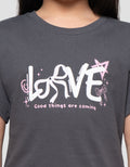 Little M Love Pita Kaos Anak Perempuan