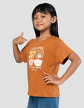 Little M Print Love Comes In Many Color Kaos Anak Perempuan
