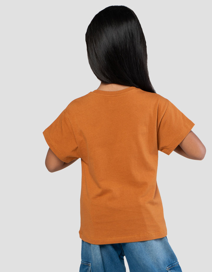 Little M Print Love Comes In Many Color Kaos Anak Perempuan