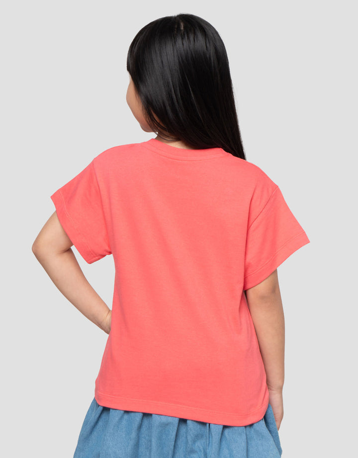 Little M Boba Coffe Kaos Anak Perempuan