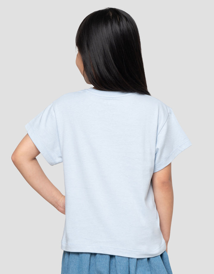 Little M Boba Glass Kaos Anak Perempuan