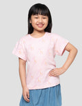 Little M Aop Cherry Kaos Anak Perempuan