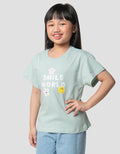 Little M Smile Word Kaos Anak Perempuan