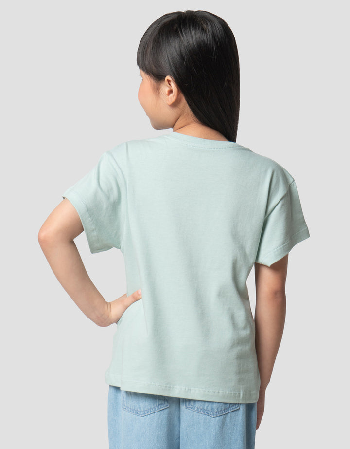 Little M Smile Word Kaos Anak Perempuan