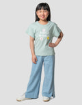 Little M Smile Word Kaos Anak Perempuan