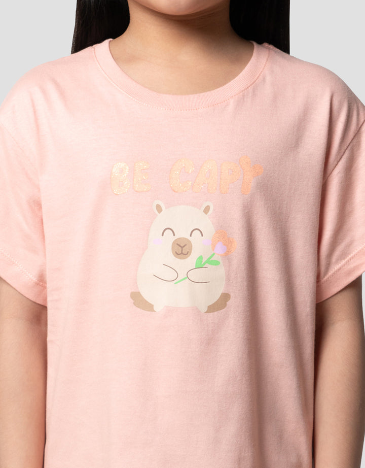 Little M Be Capy Kaos Anak Perempuan