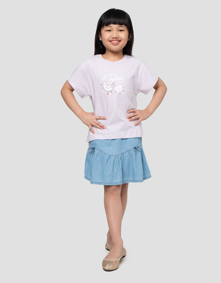 Little M Animal Kaos Anak Perempuan