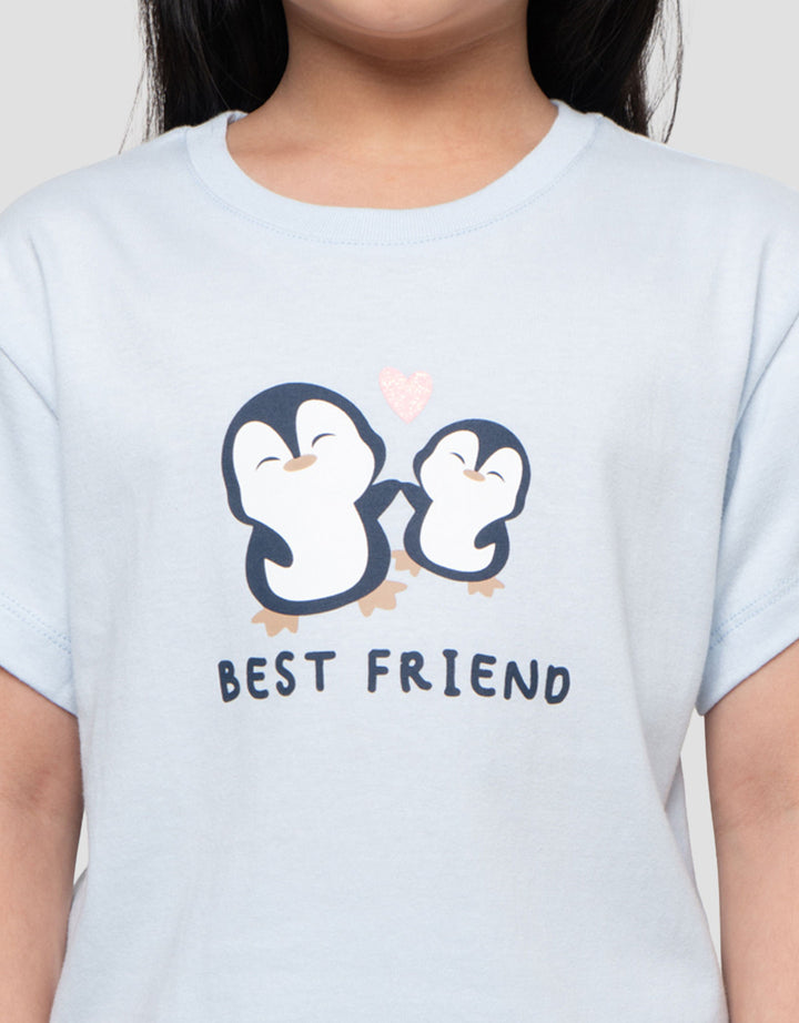 Little M Animal Best Friend Kaos Anak Perempuan