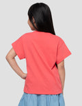 Little M Flower My Bestie Kaos Anak Perempuan