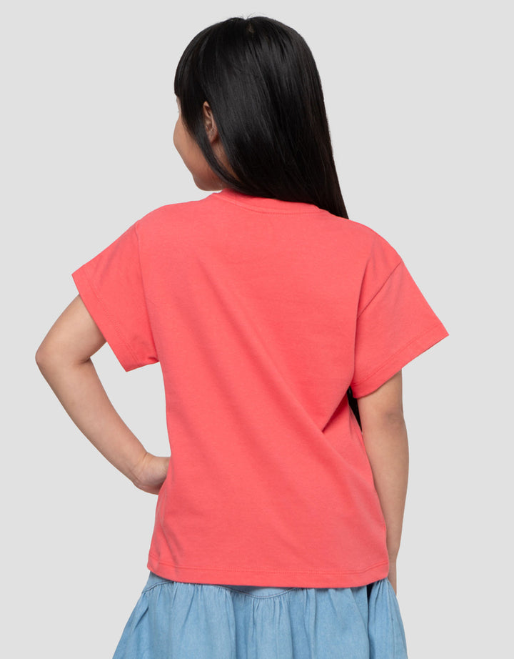 Little M Flower My Bestie Kaos Anak Perempuan