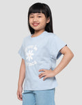 Little M Flower Grow Kaos Anak Perempuan