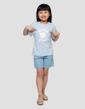 Little M Flower Grow Kaos Anak Perempuan