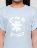 Little M Flower Grow Kaos Anak Perempuan