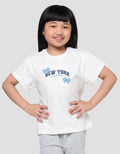 Little M Print New York Kaos Anak Perempuan