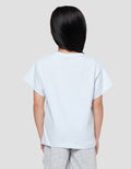 Little M Print Paris Kaos Anak Perempuan