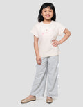 Little M Print Ballet  Kaos Anak Perempuan