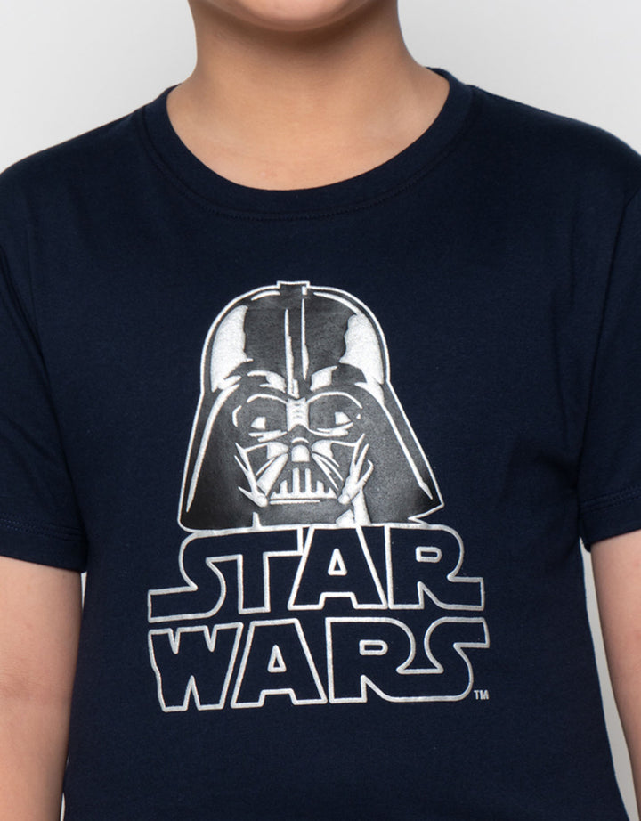 Star Wars Darth Print Kaos Anak Laki-laki