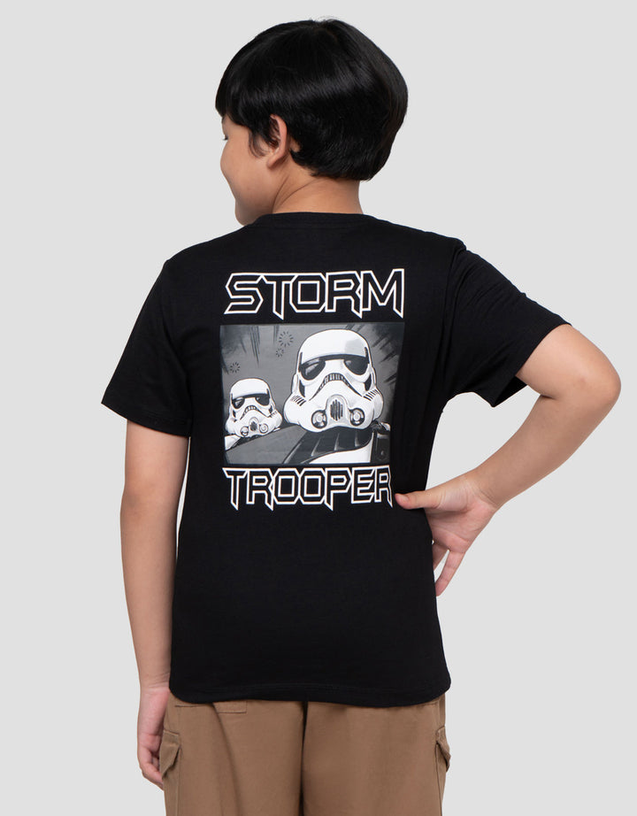Star Wars Starwars Storm Troopers Kaos Lengan Pendek Anak Laki-Laki