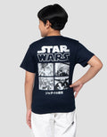Star Wars Anime Rear Print Kaos Anak Laki-laki