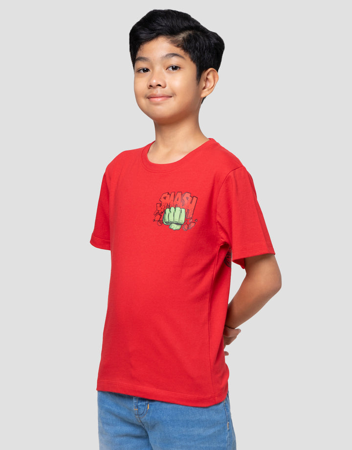 Marvel Thwip Hulk Smash Kaos Anak Laki-laki